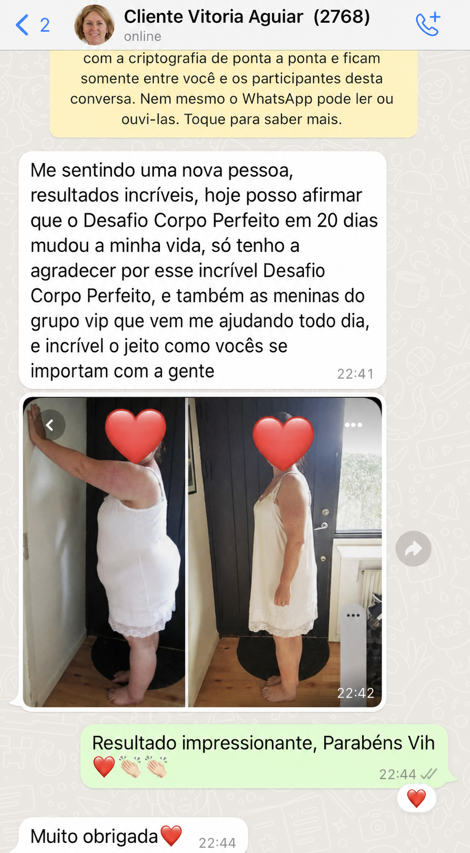 Depoimento Vitória