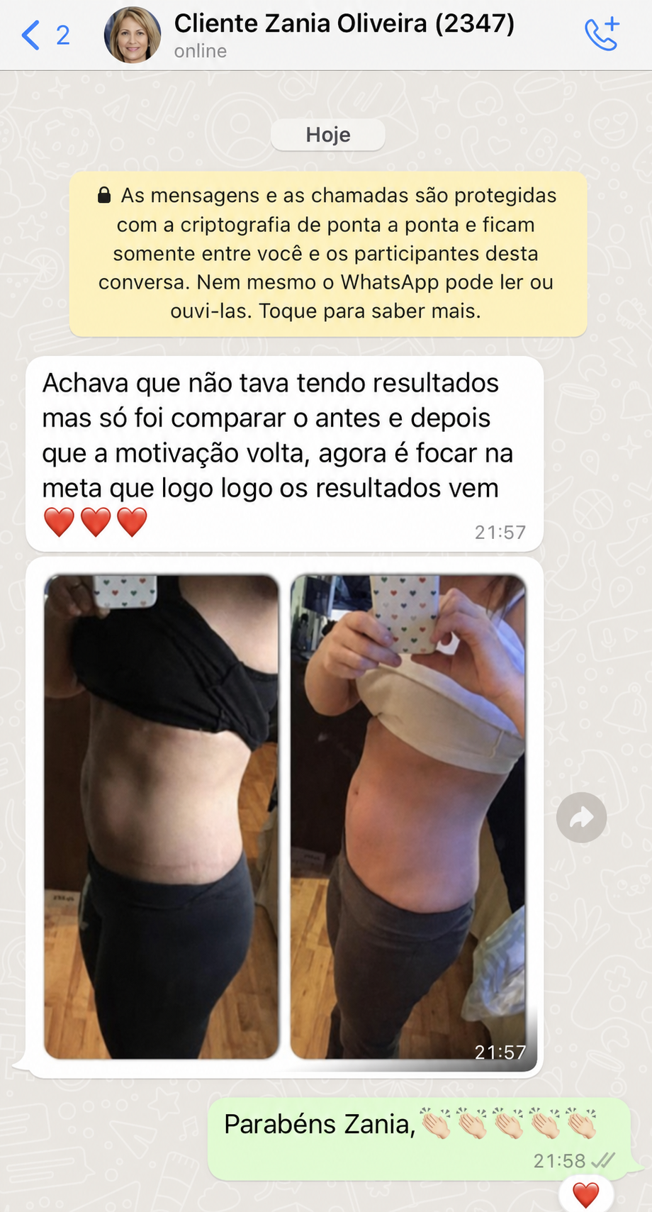 Depoimento Zania
